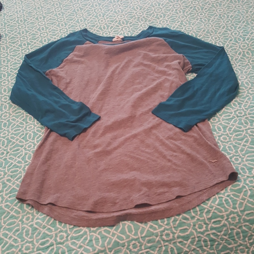 PINK baseball tee